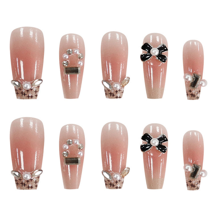 Bows nail art