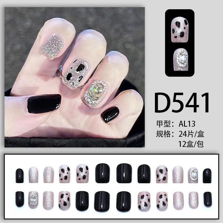 Diamond nail polish, shiny and bold girl nail polish