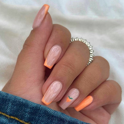 Original flavor orange nail polish