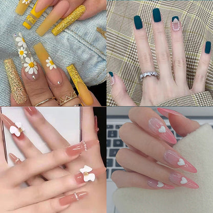 High-end, distinctive and artistic nail art collection with rich texture