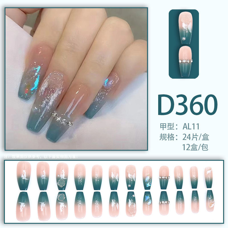 High-end, distinctive and artistic nail art collection with rich texture