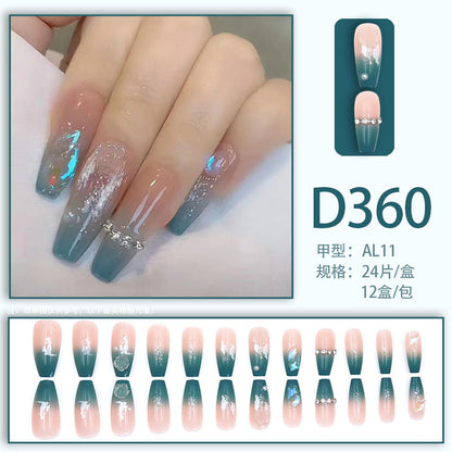 High-end, distinctive and artistic nail art collection with rich texture