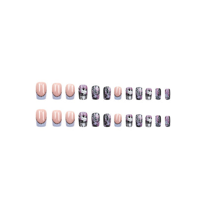 Spider web, ghost, mysterious nail polish