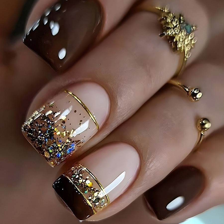 Simple and fashionable "ins" style manicure