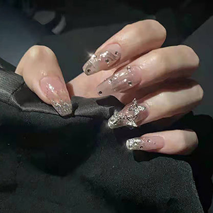 Sweet and cool long-style manicure