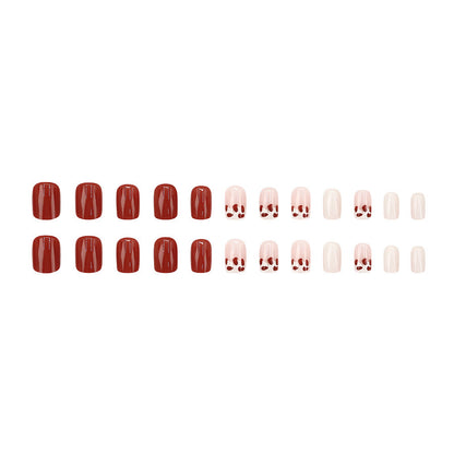 Sweet, light and fresh atmosphere, high-end and elegant manicure