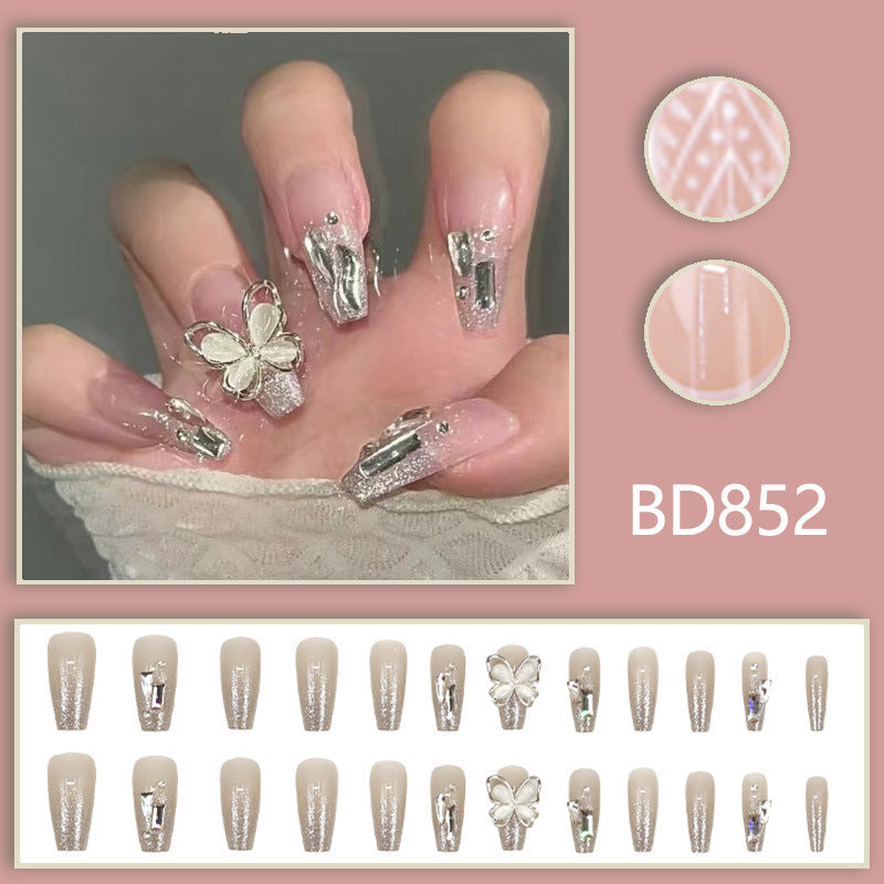 High-class sensual fairy ballet manicure