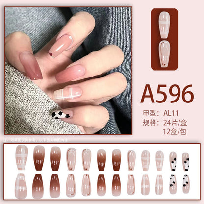 Gradual sophistication nail art