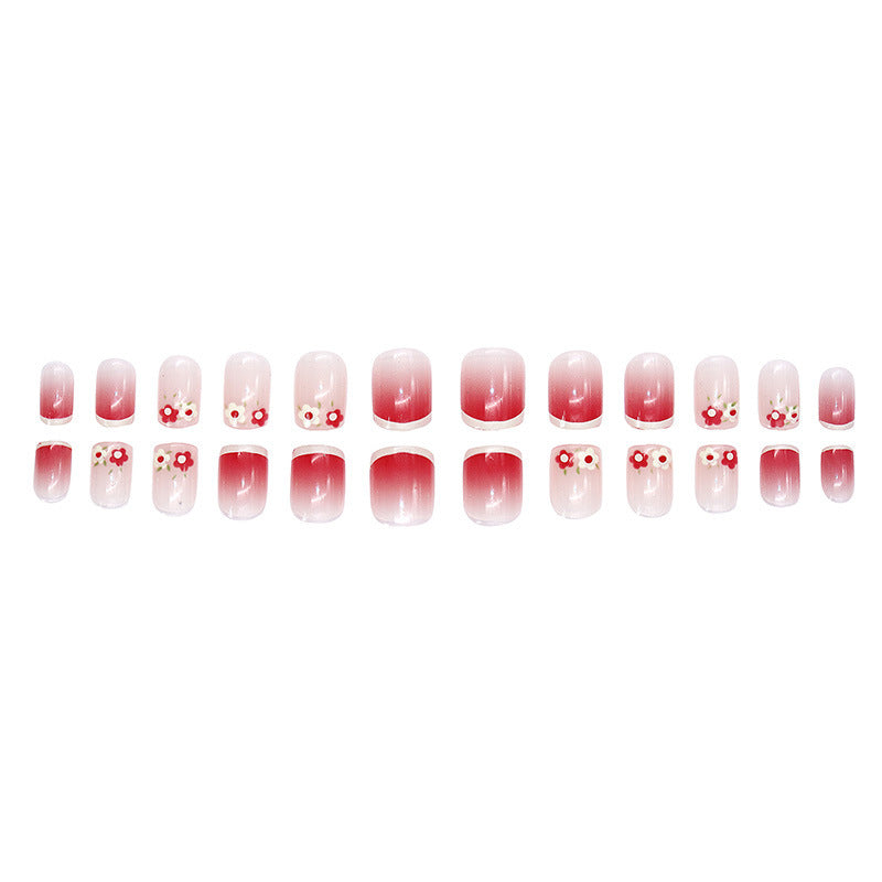 Fresh and gentle nail art