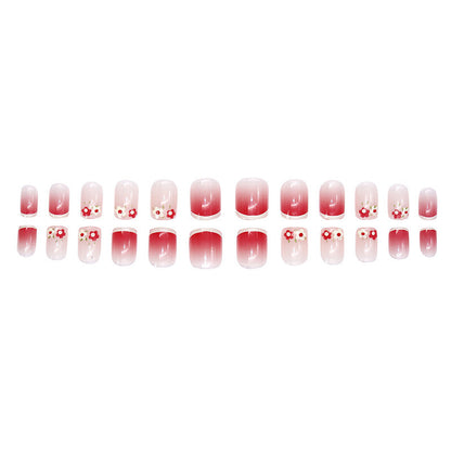 Fresh and gentle nail art