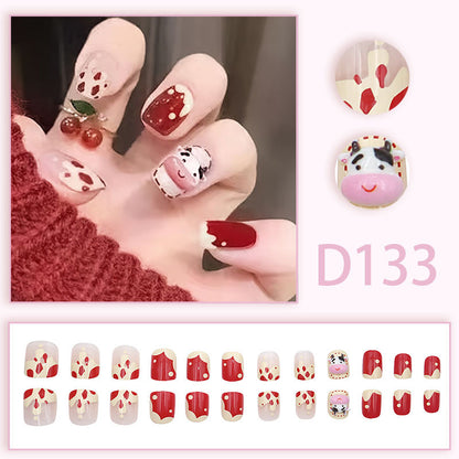High-end, distinctive and artistic nail art collection with rich texture