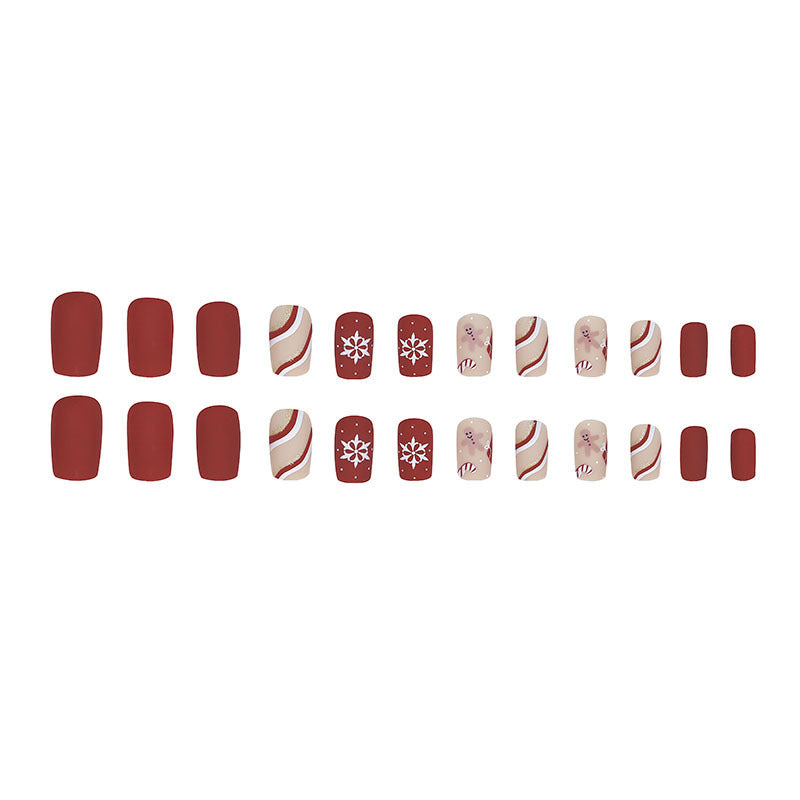 Christmas hit nail art