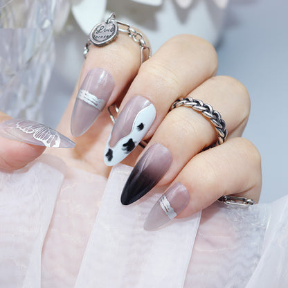 Elegant Butterfly Nail Art