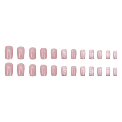 Macaron pink nail polish