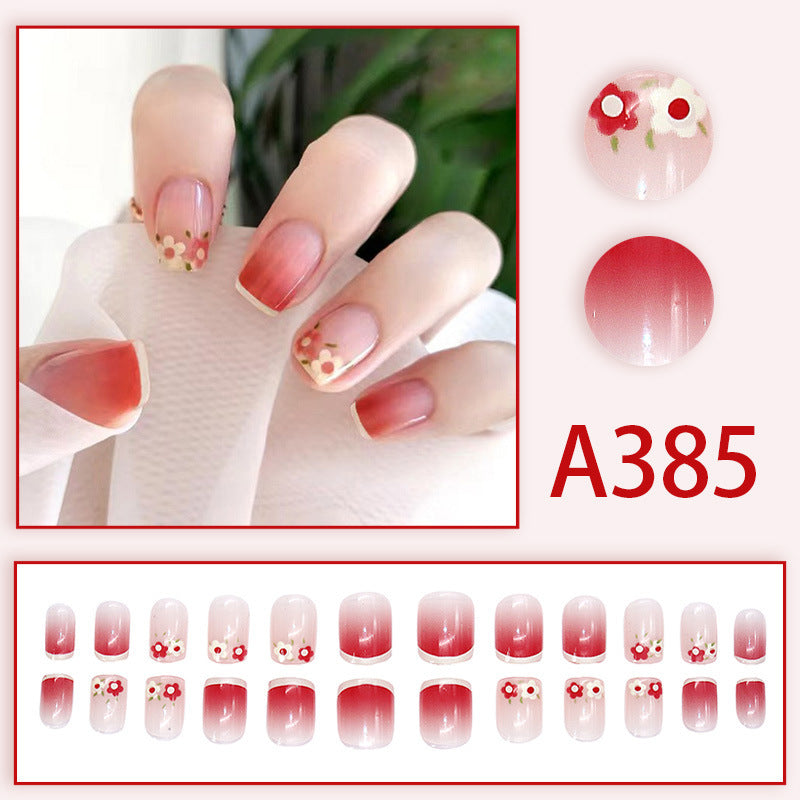 Fresh and gentle nail art