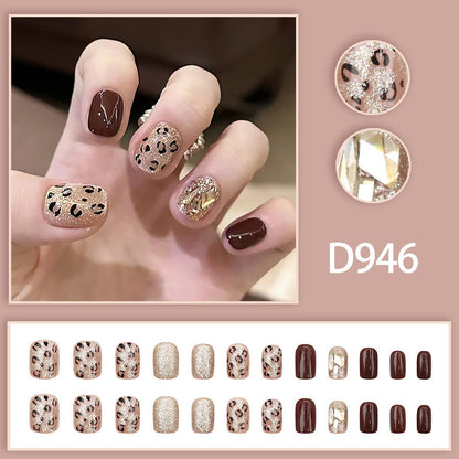 High-end luxury style Instagram-inspired nail art