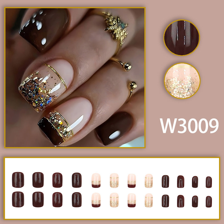 Simple and fashionable "ins" style manicure