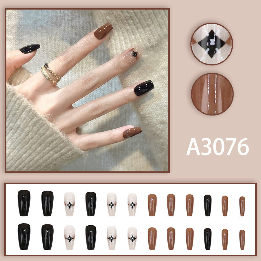 Vintage and elegant amber nail polish