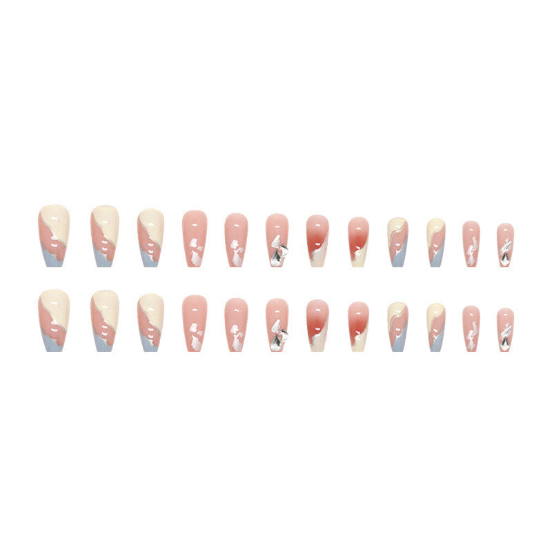 Sweet and cool girl style luxury and high-end aesthetic manicure