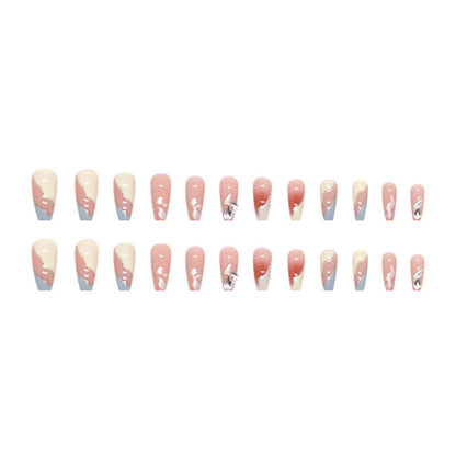 Sweet and cool girl style luxury and high-end aesthetic manicure