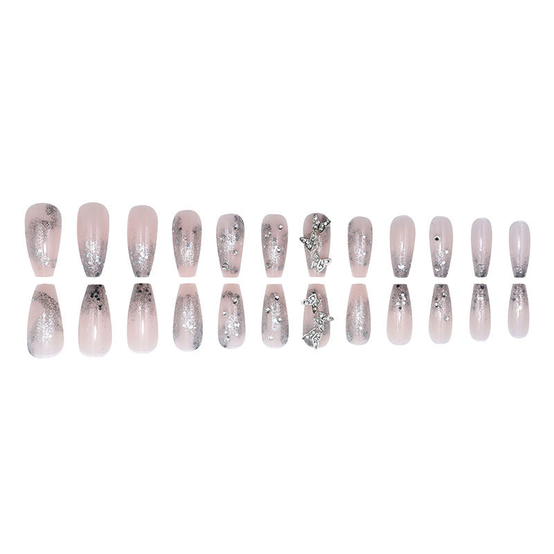 Sweet and cool long-style manicure