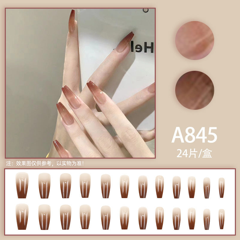 Fashionable three-dimensional butterfly style girl's unique manicure