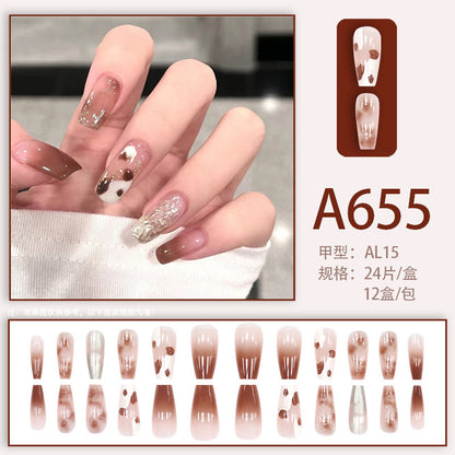 Sophisticated, sexy and alluring beauty style manicure