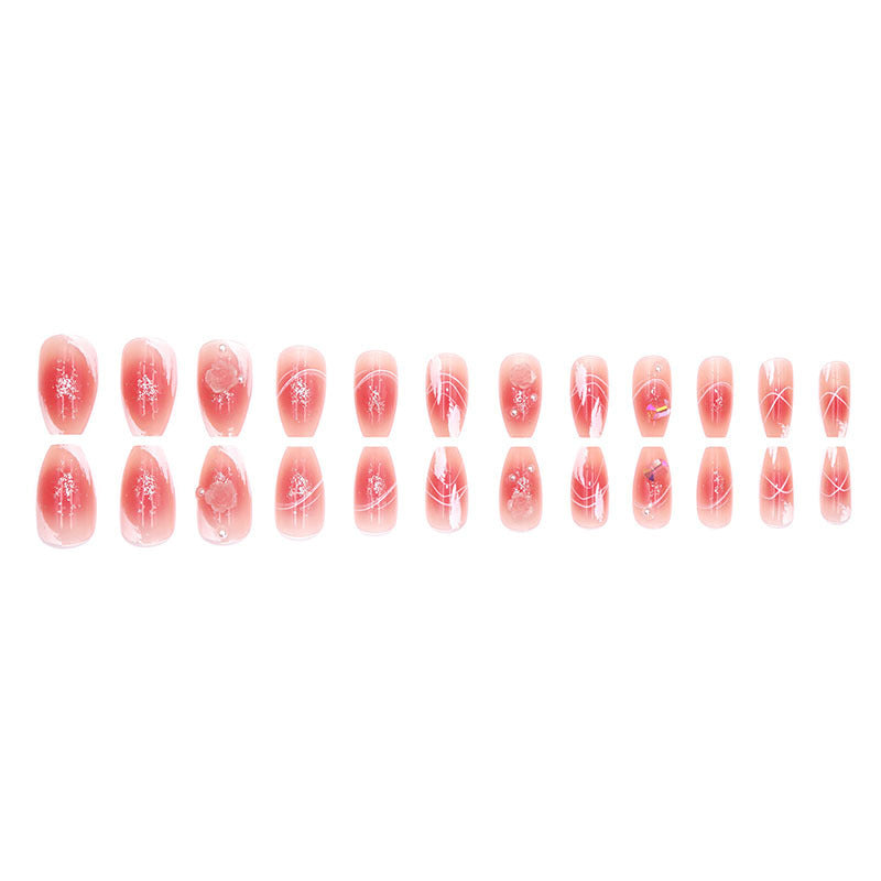 Camellia Pearl Nails