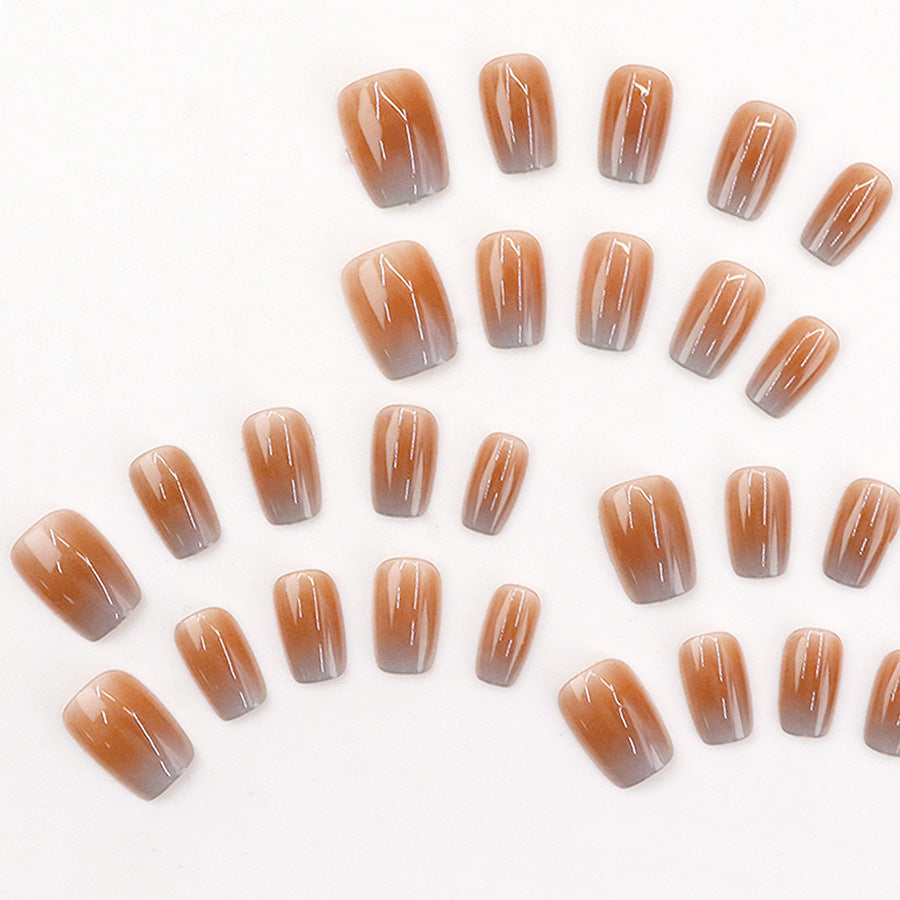 Tonal Maillard Nail Art