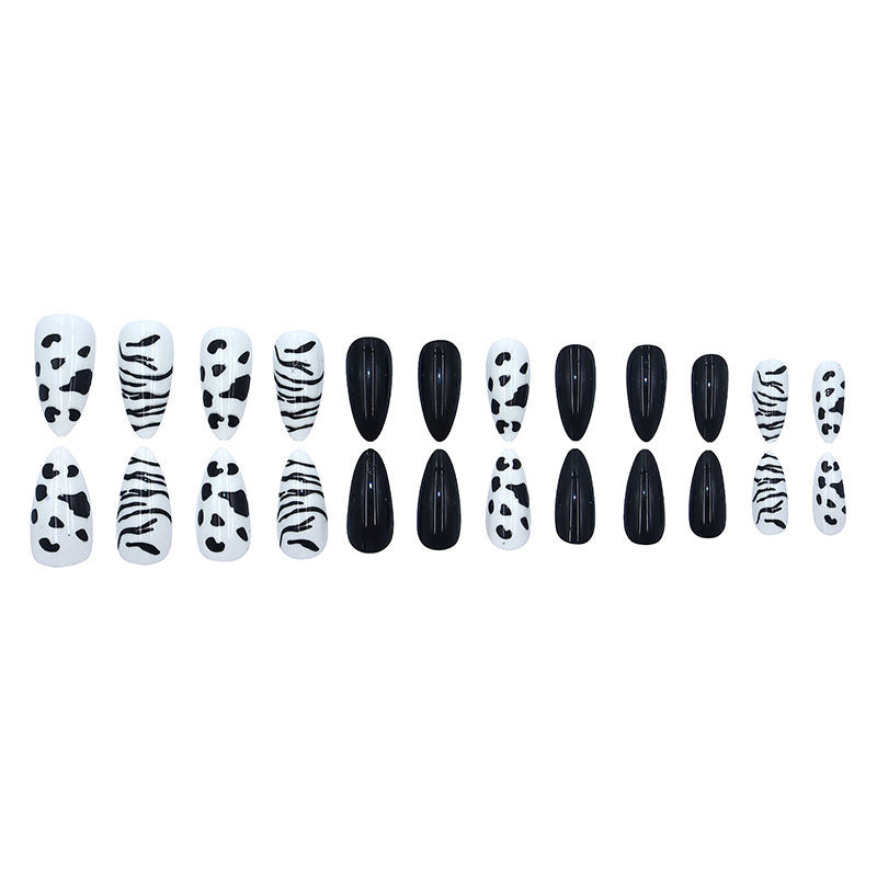 Sexy zebra pattern nail polish