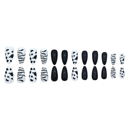 Sexy zebra pattern nail polish