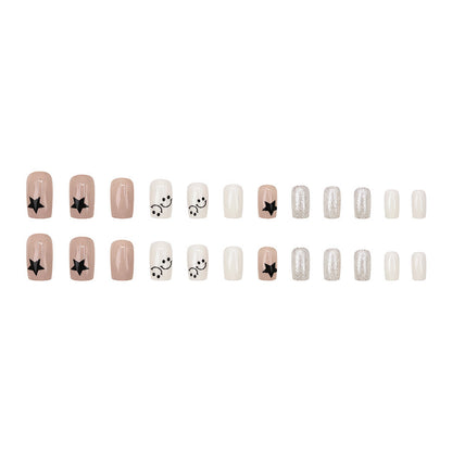Weird personality, cute smile, beautiful nails