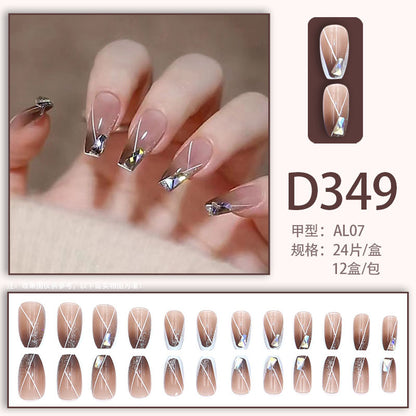 High-end, distinctive and artistic nail art collection with rich texture