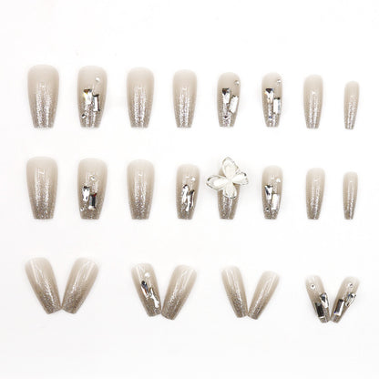 Flash Rotating Butterfly High-Class Nail Art