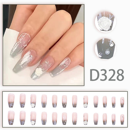 High-end, distinctive and artistic nail art collection with rich texture