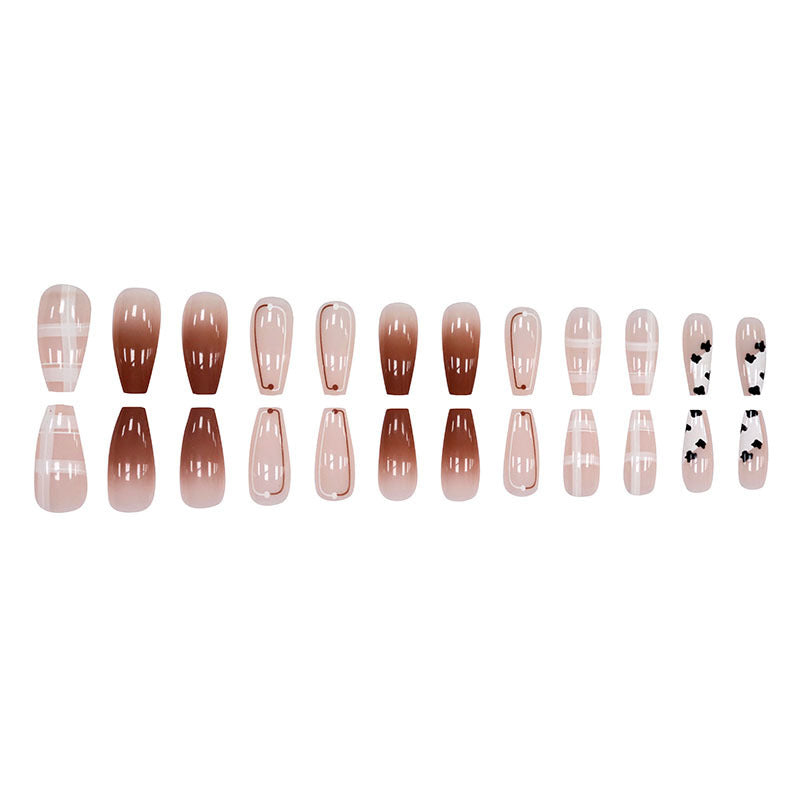 Gradual sophistication nail art
