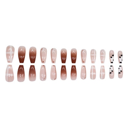 Gradual sophistication nail art