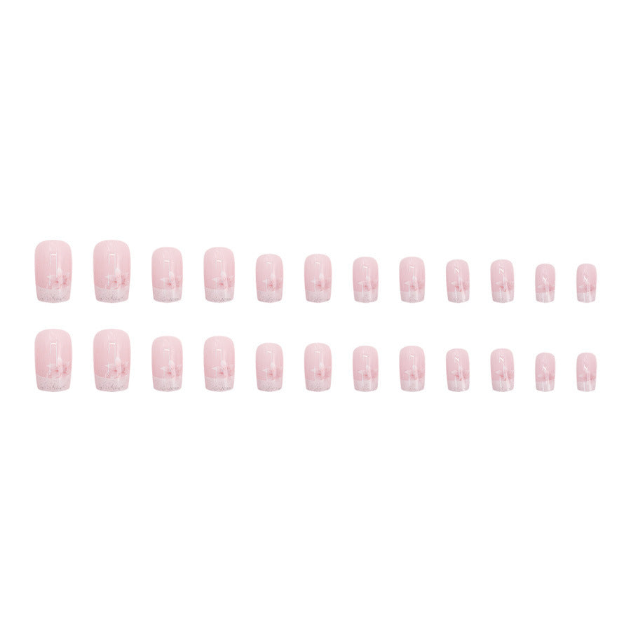High-end luxury and chic sweet ins-style manicure