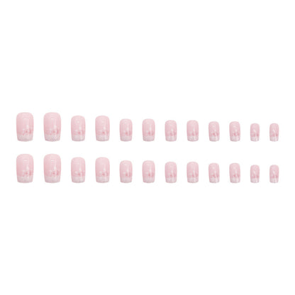 High-end luxury and chic sweet ins-style manicure