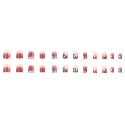 Star's Love Heart Personalized Nail Art