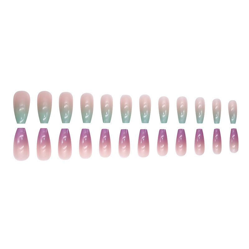 Simple and gentle style nail wear