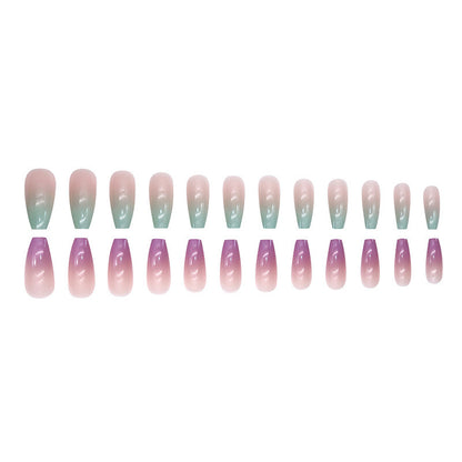 Simple and gentle style nail wear