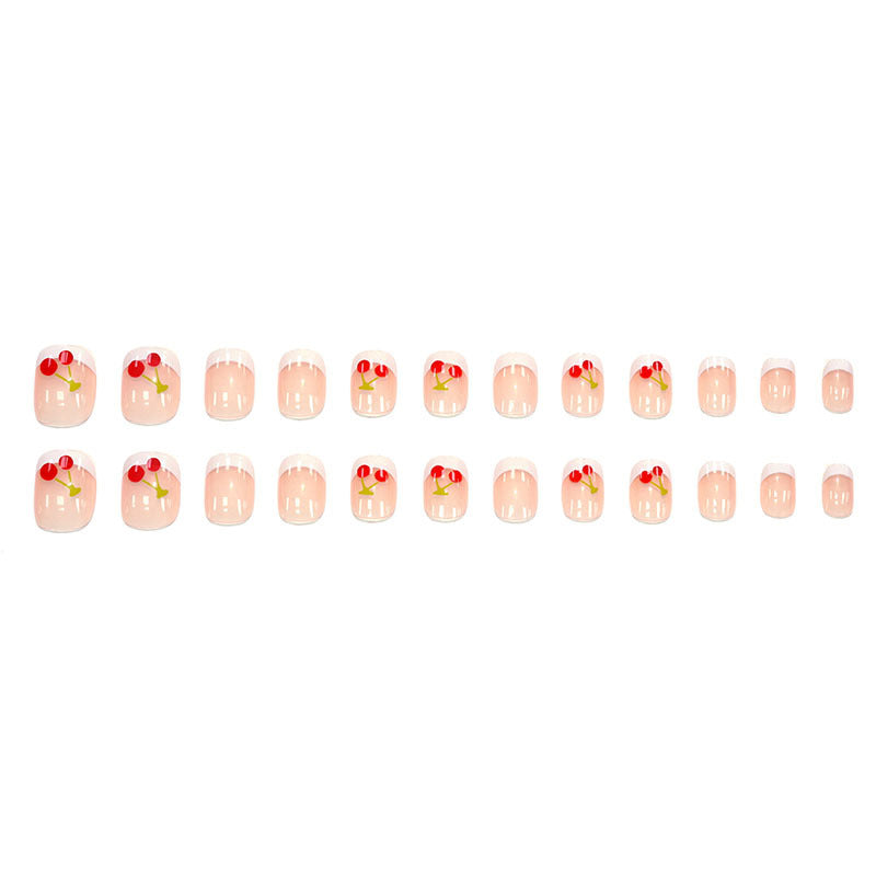 Bright, fresh and cute style manicure