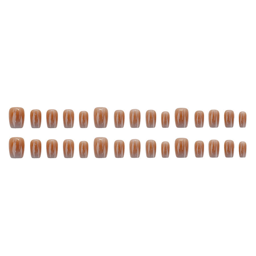 Tonal Maillard Nail Art