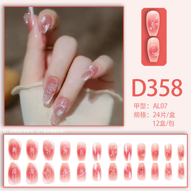 High-end, distinctive and artistic nail art collection with rich texture