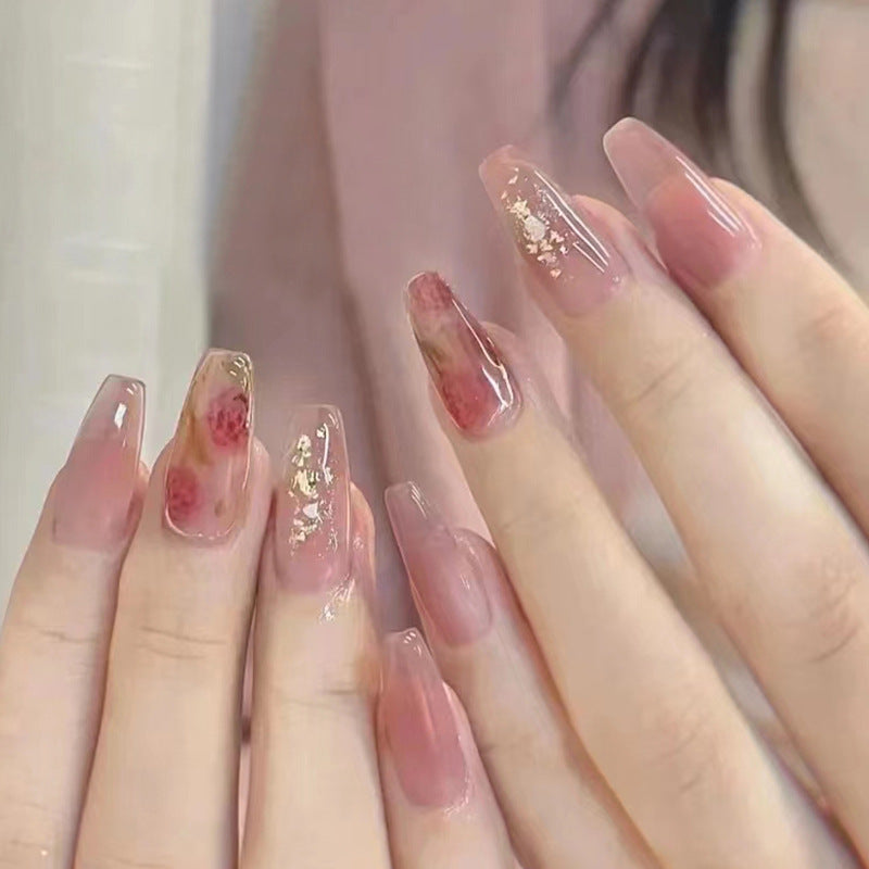 Sweet personality, pure erotic style manicure