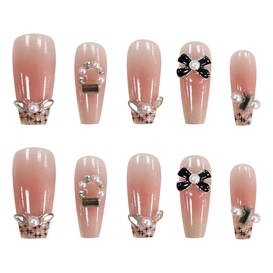 Bows nail art