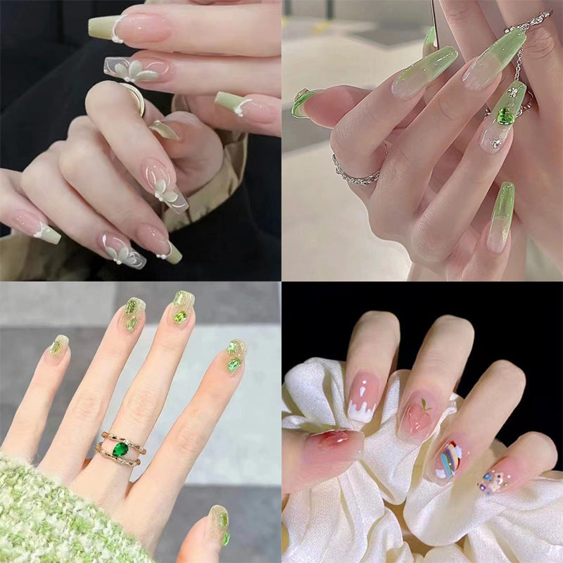 High-end, distinctive and artistic nail art collection with rich texture