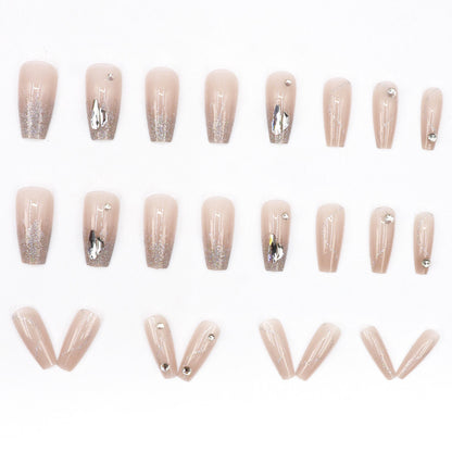 Sophisticated, passionate, sexy girl with unique nail art