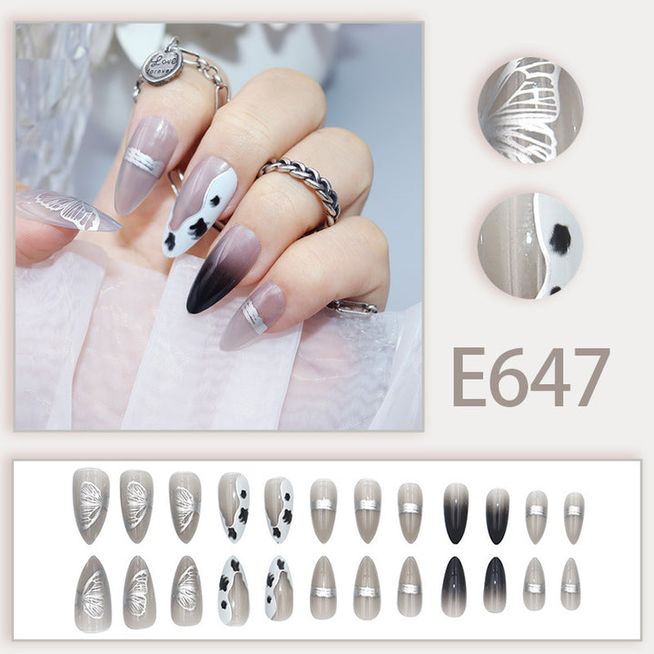 Elegant Butterfly Nail Art